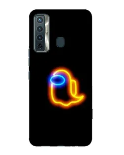 Чохол для TECNO Camon 17 з картинкою «Among Us неонове сяйво» Чохол для TECNO Camon 17 з картинкою «Among Us неонове сяйво»