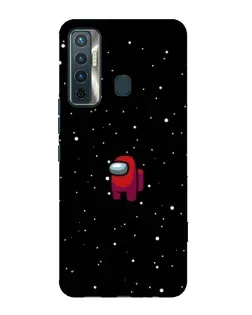 Чохол для TECNO Camon 17 з картинкою «Червоний Among Us» Чохол для TECNO Camon 17 з картинкою «Червоний Among Us»