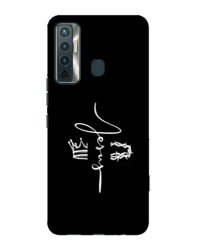 Чохол для TECNO Camon 17 з картинкою «Король Слави Jesus»