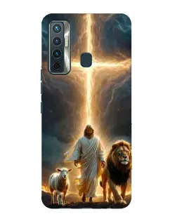 Чохол для TECNO Camon 17 з картинкою «Лев Юди та Світло» Чохол для TECNO Camon 17 з картинкою «Лев Юди та Світло»
