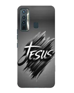 Чохол для TECNO Camon 17 з картинкою «Напис Jesus Graffiti»