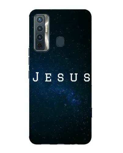 Чохол для TECNO Camon 17 з картинкою «Зоряне небо Jesus»