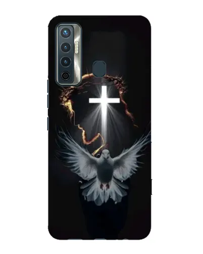 Чохол для TECNO Camon 17 з картинкою «Голуб та Світло»