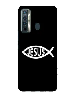 Чохол для TECNO Camon 17 з картинкою «Класичний Jesus»