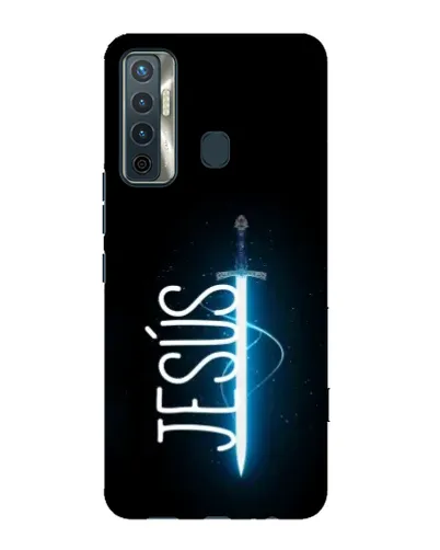 Чохол для TECNO Camon 17 з картинкою «Меч Духа Jesus»