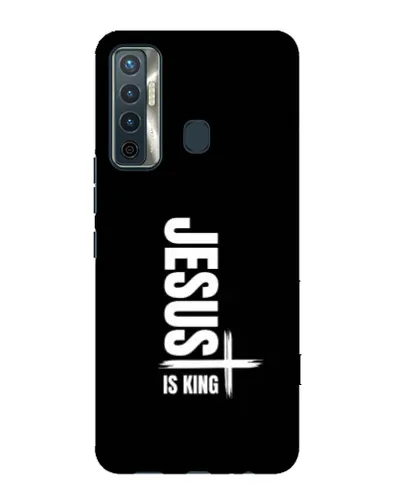 Чохол для TECNO Camon 17 з картинкою «Вертикаль віри Jesus»