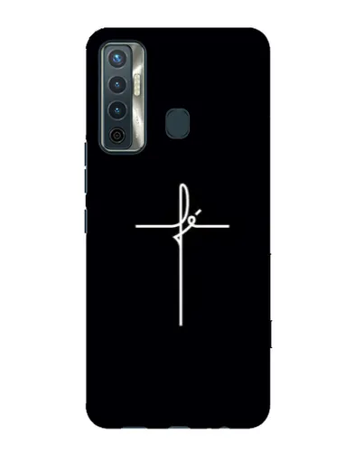 Чехол для TECNO Camon 17 с картинкой «Тонкий крест» Чехол для TECNO Camon 17 с картинкой «Тонкий крест»
