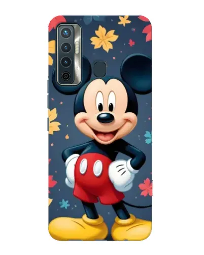 Чехол для TECNO Camon 17 с картинкой «Осенний Mickey Mouse» Чехол для TECNO Camon 17 с картинкой «Осенний Mickey Mouse»