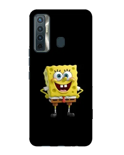 Чехол для TECNO Camon 17 с картинкой «Классический Губка Боб»