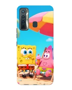 Чехол для TECNO Camon 17 с картинкой «Отдых на пляже» Чехол для TECNO Camon 17 с картинкой «Отдых на пляже»