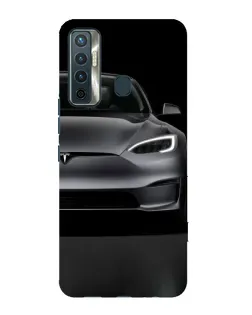 Чохол для TECNO Camon 17 з картинкою «Tesla Model S Look»