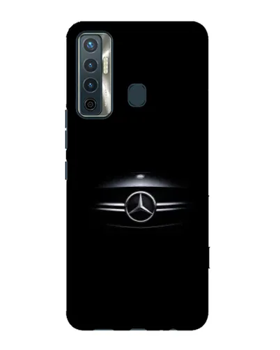 Чохол для TECNO Camon 17 з картинкою «Mercedes — абстрактні лінії»