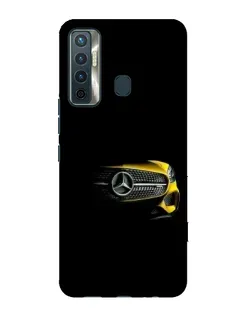 Чохол для TECNO Camon 17 з картинкою «Mercedes — ретро стиль»