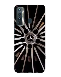 Чохол для TECNO Camon 17 з картинкою «Диск Mercedes»