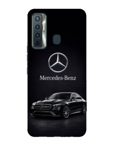 Чохол для TECNO Camon 17 з картинкою «Mercedes — решітка радіатора»