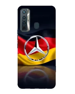 Чохол для TECNO Camon 17 з картинкою «Mercedes — прапор Німеччини»