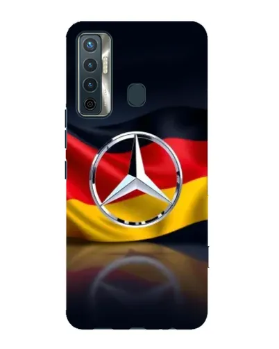 Чохол для TECNO Camon 17 з картинкою «Mercedes — прапор Німеччини»