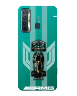 Чохол для TECNO Camon 17 з картинкою «Mercedes AMG Petronas»