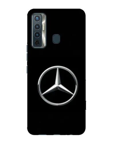 Чохол для TECNO Camon 17 з картинкою «Mercedes класичний лого»