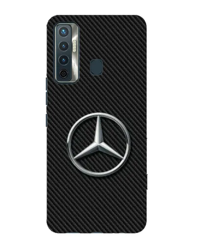 Чохол для TECNO Camon 17 з картинкою «Карбоновий Mercedes стиль» Чохол для TECNO Camon 17 з картинкою «Карбоновий Mercedes стиль»