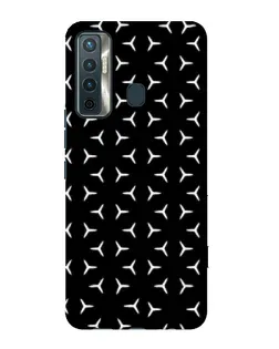 Чехол для TECNO Camon 17 с картинкой «Mercedes паттерн звезд» Чехол для TECNO Camon 17 с картинкой «Mercedes паттерн звезд»