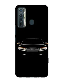 Чохол для TECNO Camon 17 з картинкою «Audi — нічний контур»