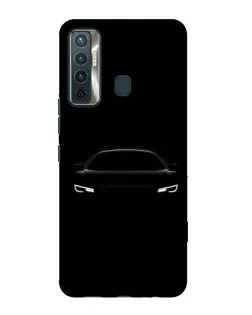 Чохол для TECNO Camon 17 з картинкою «Погляд Audi у темряві»