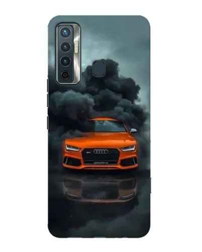 Чохол для TECNO Camon 17 з картинкою «Audi у хмарах диму» Чохол для TECNO Camon 17 з картинкою «Audi у хмарах диму»