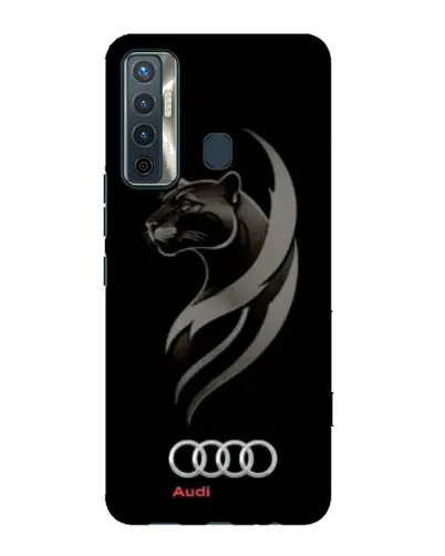 Чохол для TECNO Camon 17 з картинкою «Графіка — пантера та Audi» Чохол для TECNO Camon 17 з картинкою «Графіка — пантера та Audi»