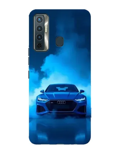 Чохол для TECNO Camon 17 з картинкою «Audi — блакитна енергія» Чохол для TECNO Camon 17 з картинкою «Audi — блакитна енергія»