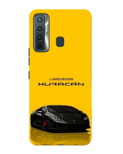 Чохол для TECNO Camon 17 з картинкою «Lamborghini Huracan чорний» Чохол для TECNO Camon 17 з картинкою «Lamborghini Huracan чорний»