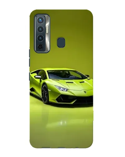 Чохол для TECNO Camon 17 з картинкою «Салатовий Lamborghini Huracan» Чохол для TECNO Camon 17 з картинкою «Салатовий Lamborghini Huracan»