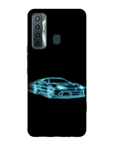 Чохол для TECNO Camon 17 з картинкою «Неоновий контур Lamborghini» Чохол для TECNO Camon 17 з картинкою «Неоновий контур Lamborghini»