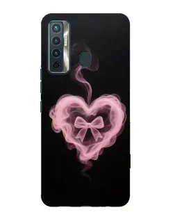 Чохол для TECNO Camon 17 з картинкою «Димчасте серце» Чохол для TECNO Camon 17 з картинкою «Димчасте серце»