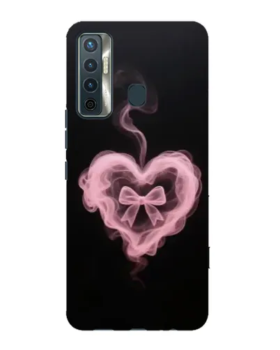 Чохол для TECNO Camon 17 з картинкою «Димчасте серце» Чохол для TECNO Camon 17 з картинкою «Димчасте серце»