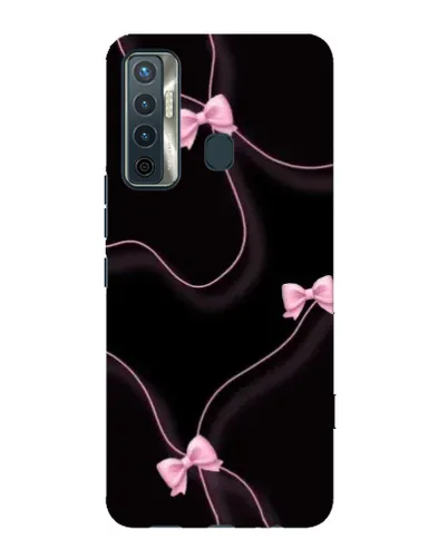 Чохол для TECNO Camon 17 з картинкою «Рожеві стрічки» Чохол для TECNO Camon 17 з картинкою «Рожеві стрічки»