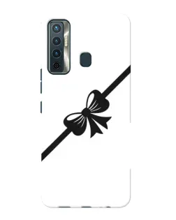 Чохол для TECNO Camon 17 з картинкою «Діагональний бант» Чохол для TECNO Camon 17 з картинкою «Діагональний бант»