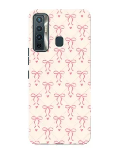 Чохол для TECNO Camon 17 з картинкою «Рожеві бантики Coquette» Чохол для TECNO Camon 17 з картинкою «Рожеві бантики Coquette»