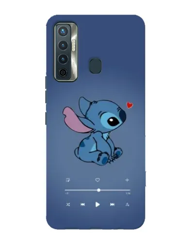 Чохол для TECNO Camon 17 з картинкою «Музичний Stitch»