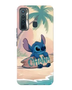 Чохол для TECNO Camon 17 з картинкою «Стіч на серфі» Чохол для TECNO Camon 17 з картинкою «Стіч на серфі»