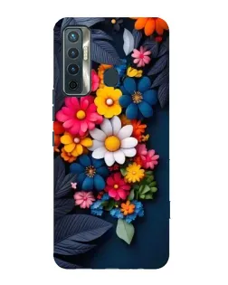 Чохол для TECNO Camon 17 з картинкою «Квіткова феєрія» Чохол для TECNO Camon 17 з картинкою «Квіткова феєрія»