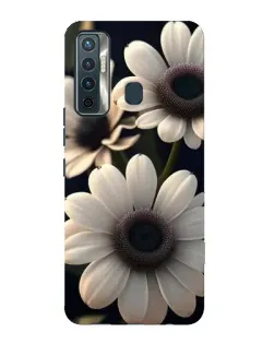 Чохол для TECNO Camon 17 з картинкою «Білі маргаритки макро» Чохол для TECNO Camon 17 з картинкою «Білі маргаритки макро»