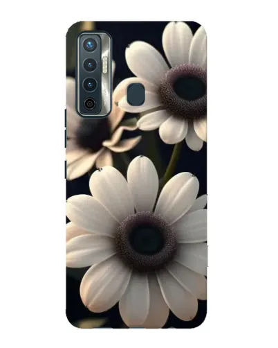 Чохол для TECNO Camon 17 з картинкою «Білі маргаритки макро» Чохол для TECNO Camon 17 з картинкою «Білі маргаритки макро»