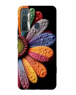 Чохол для TECNO Camon 17 з картинкою «Райдужна квітка» Чохол для TECNO Camon 17 з картинкою «Райдужна квітка»