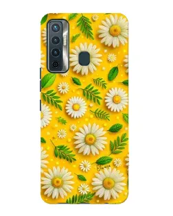 Чохол для TECNO Camon 17 з картинкою «Ромашкове сонце» Чохол для TECNO Camon 17 з картинкою «Ромашкове сонце»