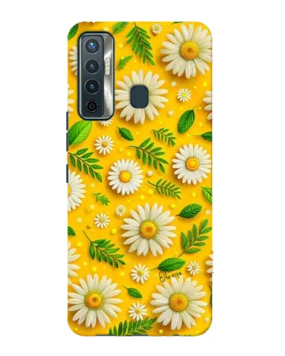 Чохол для TECNO Camon 17 з картинкою «Ромашкове сонце» Чохол для TECNO Camon 17 з картинкою «Ромашкове сонце»