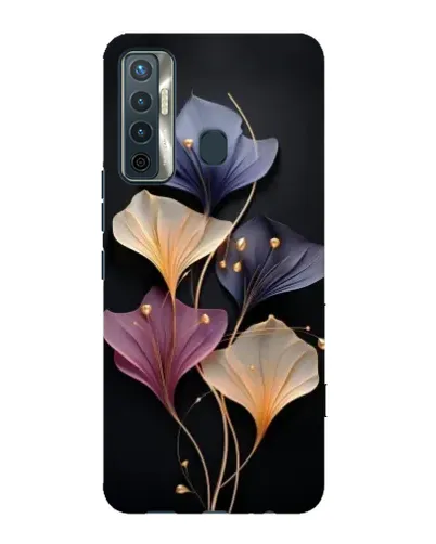 Чохол для TECNO Camon 17 з картинкою «Лілові квіти грації» Чохол для TECNO Camon 17 з картинкою «Лілові квіти грації»