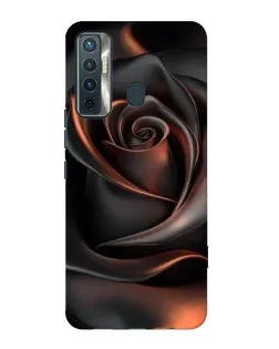 Чохол для TECNO Camon 17 з картинкою «Шовкова чорна троянда» Чохол для TECNO Camon 17 з картинкою «Шовкова чорна троянда»