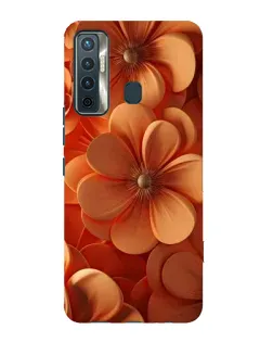 Чохол для TECNO Camon 17 з картинкою «Помаранчева макро квітка» Чохол для TECNO Camon 17 з картинкою «Помаранчева макро квітка»