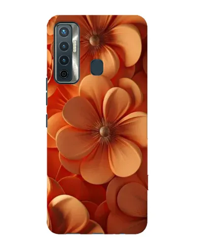 Чохол для TECNO Camon 17 з картинкою «Помаранчева макро квітка» Чохол для TECNO Camon 17 з картинкою «Помаранчева макро квітка»